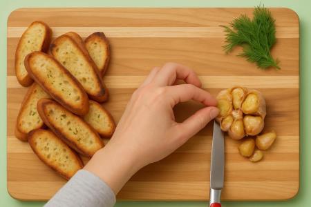 Gesundheitsschatz: Gerösteter Knoblauch